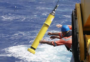 Deploying Argo float tasman Sea