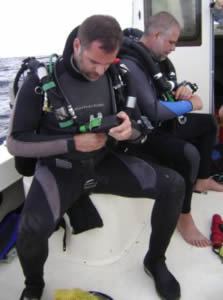 Michael Lombardi Jeff Godfrey divers