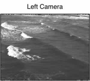 left camera wave stereo