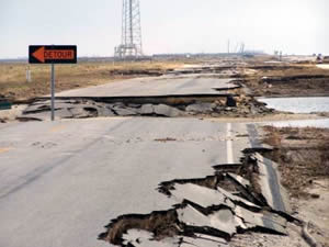 texas coastal erosion ike