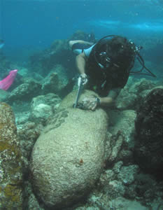 underwater ordinance removal