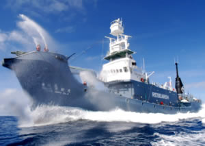 whale wars Japanese Harpoon Vessel Yushin Maru