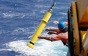 Argo robotic ocean profiler