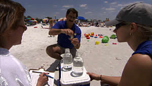 Dr Richard Pierce water sample