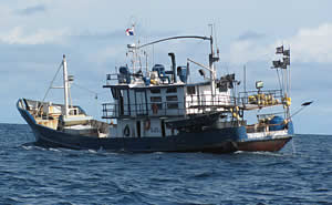 Panama longlining vessel