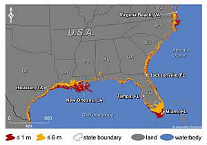 coastal flooding US