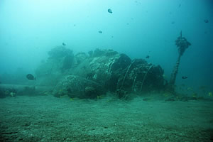 helldiver maui wreck WWII
