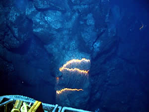 underwater volcano