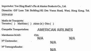 aa export authorization costa rica