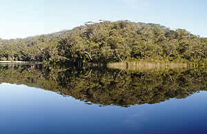 blue lake australia